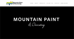 Desktop Screenshot of mountainpaintasheville.com